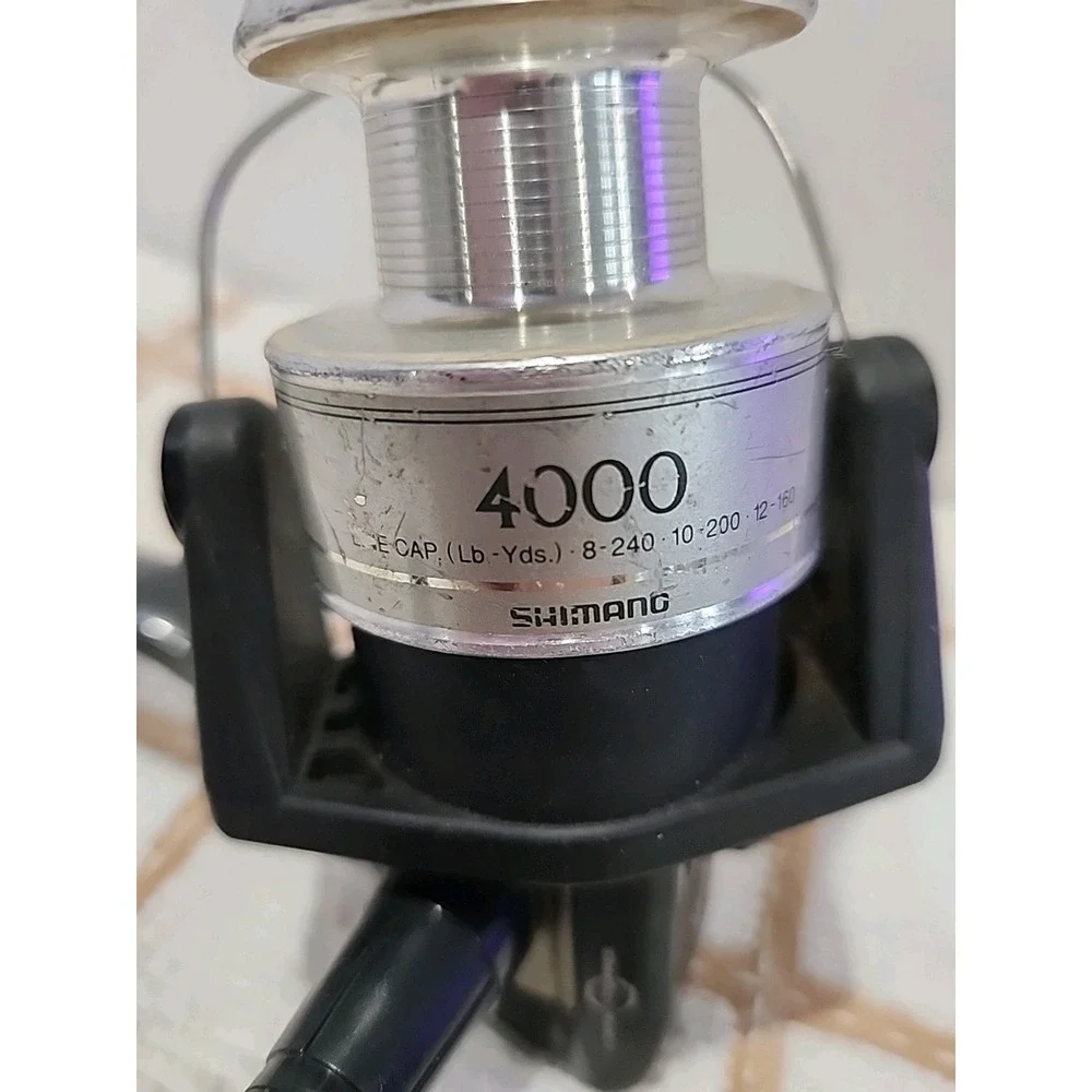 Shimano Slade 4000F Spinning Reel 2 Ball Bearings Super Stopper WK-P Black